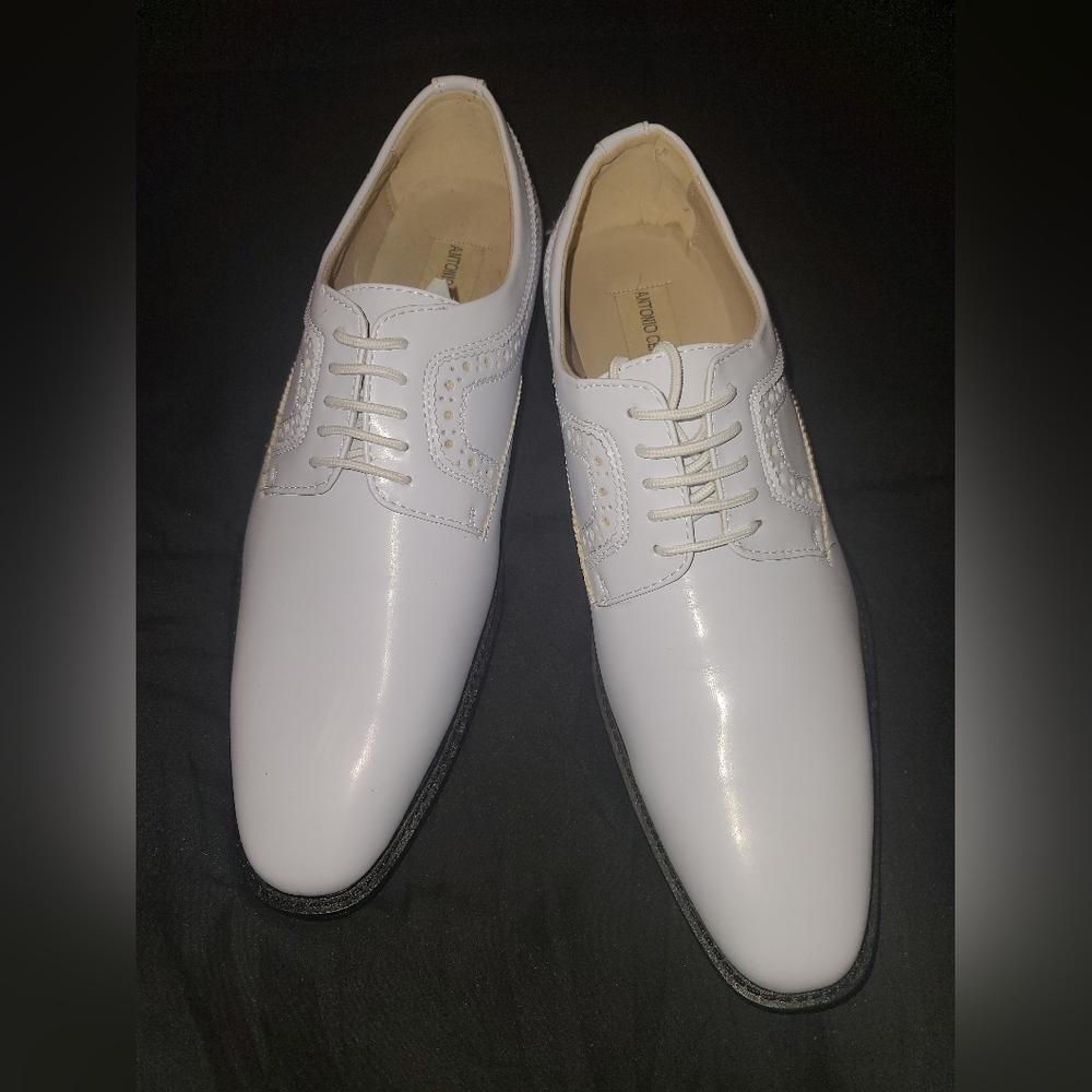 White Oxford Dress Shoes